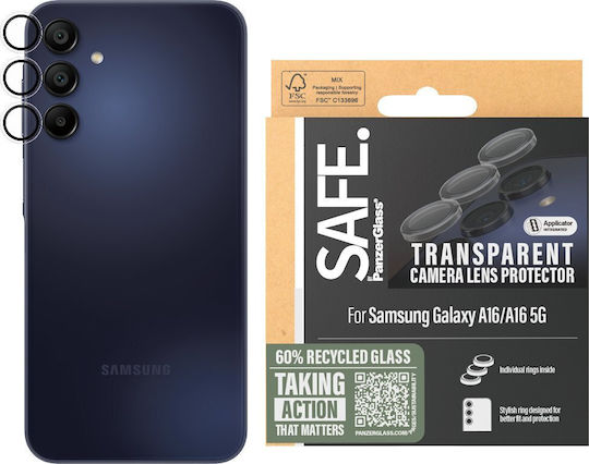 PanzerGlass Rings Προστασία Κάμερας Tempered Glass Διάφανο για το Samsung Galaxy A16, A16 5G SAFE93815 - Image 2