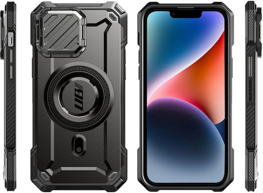Supcase Ub Xt Mag Back Cover Σιλικόνης 1.8mm Μαύρο (Apple iPhone 16e) - Image 2