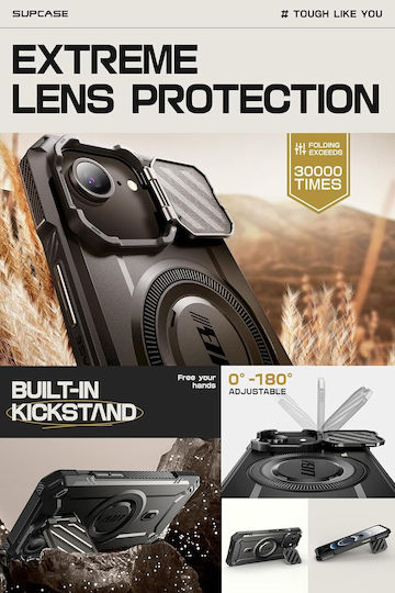 Supcase Ub Xt Mag Back Cover Σιλικόνης 1.8mm Μαύρο (Apple iPhone 16e) - Image 7