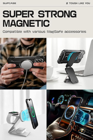 Supcase Ub Xt Mag Back Cover Σιλικόνης 1.8mm Μαύρο (Apple iPhone 16e) - Image 9
