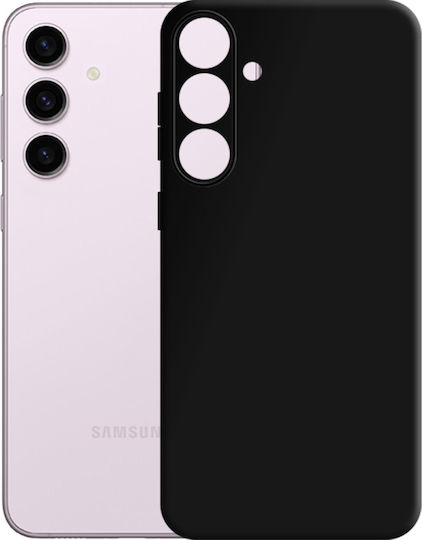 3MK Matt Back Cover Σιλικόνης 1.8mm Μαύρο (Galaxy S24) - Image 3