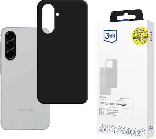 3MK Matt Back Cover Σιλικόνης Μαύρο (Samsung Galaxy A36 5G, 3mk) - Image 3