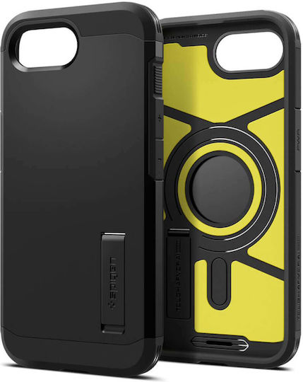 Spigen Tough Armor AI (MagFit) Back Cover Σιλικόνης / Πλαστικό 2mm Μαύρο (iPhone 17e / 16e) ACS09137 - Image 8