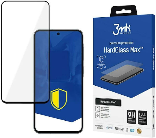 3MK Hardglass Max Black 0.3mm Tempered Glass Μαύρο (Samsung Galaxy A36, Samsung Galaxy A56) - Image 2