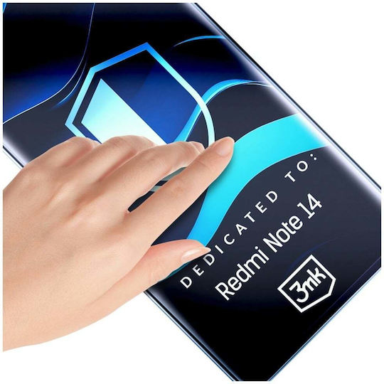 3MK Flexibleglass Tempered Glass (Redmi Note 14 4G / Redmi Note 14 5G / Poco M7 Pro) - Image 4