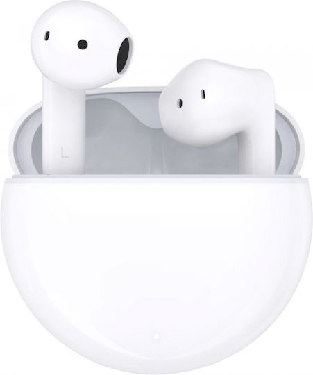Honor Choice X7e Earbud Bluetooth Handsfree Ακουστικά με Αντοχή στον Ιδρώτα και Θήκη Φόρτισης Λευκά - Image 3