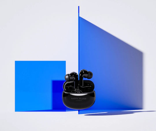 Happy Plugs Joy Pro In-ear Bluetooth Handsfree Ακουστικά με Θήκη Φόρτισης Μαύρα - Image 5