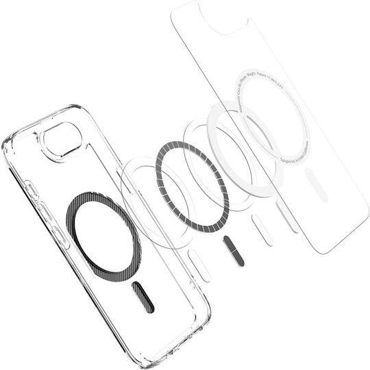 Spigen Ultra Hybrid Mag Back Cover Σιλικόνης / Πλαστικό 2mm Διάφανο (iPhone 17e / 16e) ACS09140 - Image 9