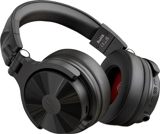 OneOdio Studio Max 1 Ασύρματα / Ενσύρματα Over Ear Ακουστικά με 5 ώρες Λειτουργίας και Quick Charge Μαύρα - Image 3