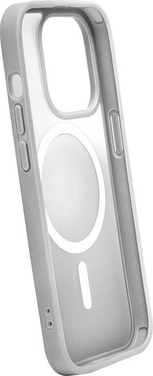 Puro Back Cover Σιλικόνης Ασημί (iPhone 15 Pro Max) - Image 2