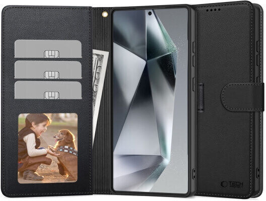Tech-Protect Wallet Σιλικόνης Μαύρο (Galaxy S25) - Image 3