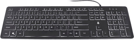Accura ACC-K1408 Πληκτρολόγιο Αγγλικό US - Image 2