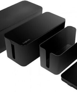 LogiLink Cable Box Μαύρο KAB0077 1τμχ