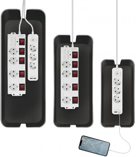 LogiLink Cable Box Μαύρο KAB0077 1τμχ - Image 2