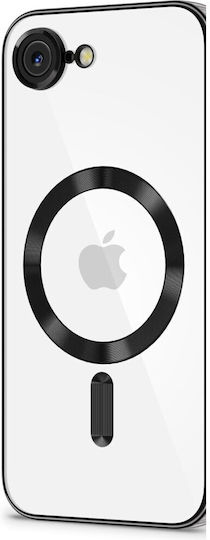 Tech-Protect Magflex Back Cover Σιλικόνης Διάφανο / Μαύρο (iPhone 17e / 16e) - Image 6