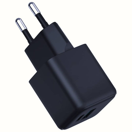 3MK Φορτιστής Χωρίς Καλώδιο GaN με Θύρα USB-A και Θύρα USB-C 20W Power Delivery / Quick Charge 4+ Μαύρος (Hyper) - Image 8