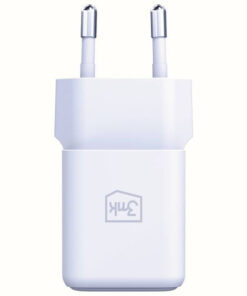 Alternative view of 3MK Φορτιστής Χωρίς Καλώδιο GaN με Θύρα USB-A και Θύρα USB-C 20W Power Delivery / Quick Charge 4+ Λευκός (Hyper)