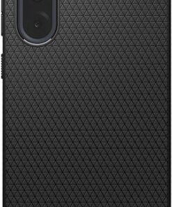 Alternative view of Spigen Liquid Air Back Cover Σιλικόνης 0.3mm Matte Black (Galaxy A36) ACS09199