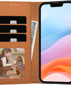 Alternative view of Tech-Protect Wallet Δερματίνης Καφέ (iPhone 17e / 16e)