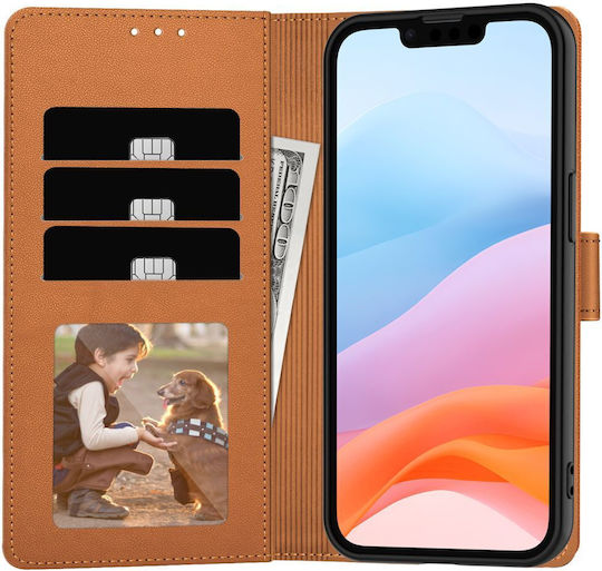 Tech-Protect Wallet Δερματίνης Καφέ (iPhone 17e / 16e) - Image 2