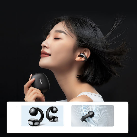 Ugreen HiTune S3 Open Ear Bluetooth Handsfree Ακουστικά με Αντοχή στον Ιδρώτα και Θήκη Φόρτισης Μαύρα - Image 7