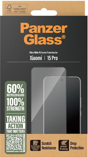 PanzerGlass Tempered Glass Μαύρο (Xiaomi 15 Pro) PGRNUWFG53211 - Image 3