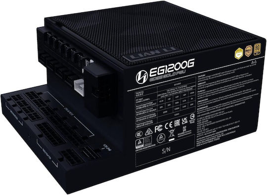 Lian Li EG1200 1200W Μαύρο Τροφοδοτικό Υπολογιστή Full Modular 80 Plus Gold