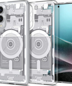 Spigen Ultra Hybrid Mag Back Cover Σιλικόνης 0.3mm Λευκό (Galaxy S25 Edge) ACS09417