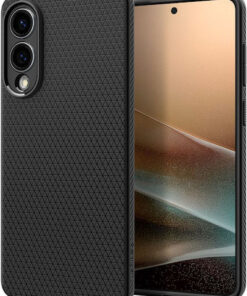 Spigen Liquid Air Back Cover Σιλικόνης 0.3mm Μαύρο (Galaxy S25 Edge) ACS09420
