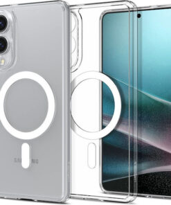 Spigen Ultra Hybrid Mag Back Cover Σιλικόνης 2mm Διάφανο (Galaxy S25 Edge) ACS09418