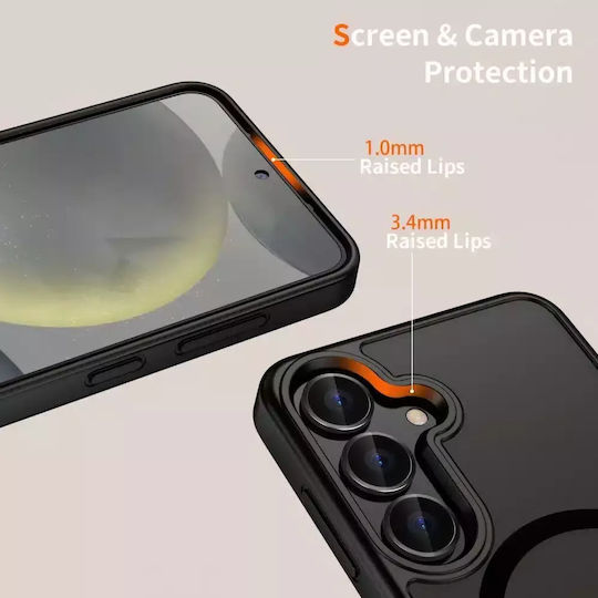 Tech-Protect Magmat Back Cover Πλαστικό / Σιλικόνης 2mm Μαύρο (Samsung Galaxy A56 5G, TECH-PROTECT) TPMMSAMA56MB - Image 2