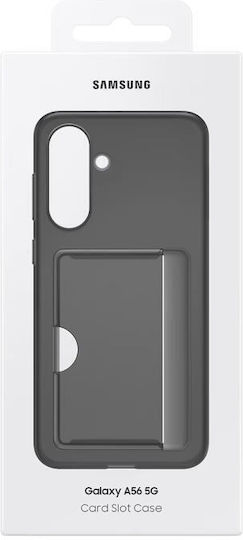 Samsung Back Cover Σιλικόνης με Υποδοχή για Κάρτες Μαύρο (Galaxy A56) EF-OA566TBEGWW - Image 5