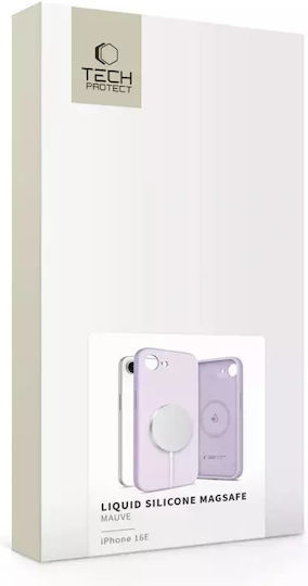Tech-Protect Liquid Back Cover Σιλικόνης Μωβ (Apple iPhone 16e) - Image 4