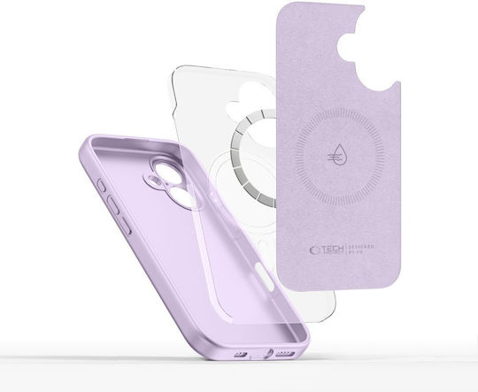 Tech-Protect Liquid Back Cover Σιλικόνης Μωβ (Apple iPhone 16e) - Image 5