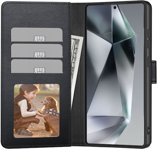 Tech-Protect Matte Wallet Δερμάτινο Μαύρο (Motorola Moto G15, Motorola Moto G15 Power) - Image 2