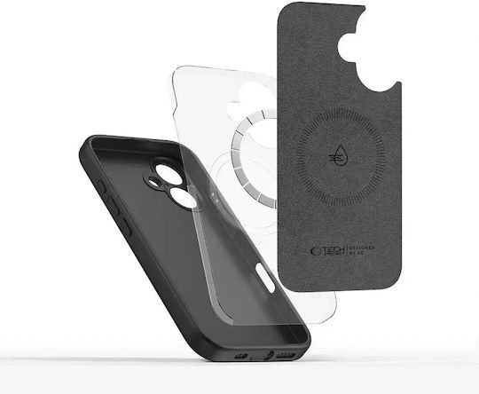 Tech-Protect Liquid Back Cover Σιλικόνης Μαύρο (Apple iPhone 16e) - Image 4