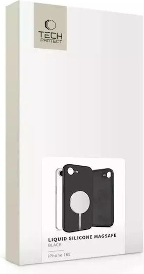Tech-Protect Liquid Back Cover Σιλικόνης Μαύρο (Apple iPhone 16e) - Image 3