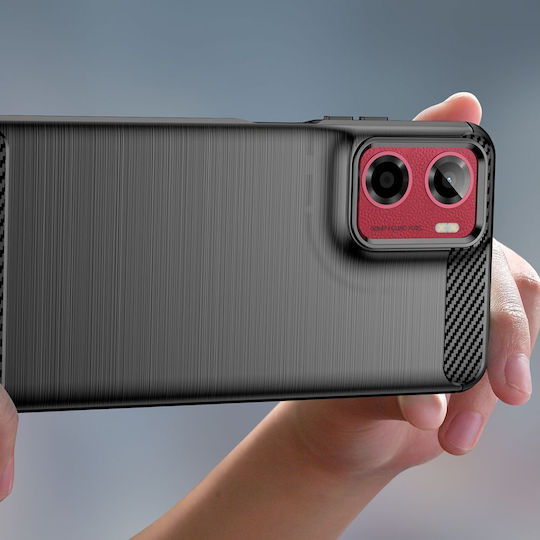 Tech-Protect Back Cover Πλαστικό / Σιλικόνης Μαύρο (Motorola Moto G05, Motorola Moto E15) - Image 3