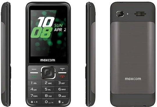 MaxCom MM244 Dual SIM Κινητό με Μεγάλα Κουμπιά Μαύρο - Image 5