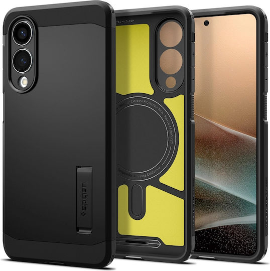 Spigen Tough Armor Magsafe Back Cover Σιλικόνης / Πλαστικό 2mm Μαύρο (Galaxy S25 Edge) ACS09422 - Image 4