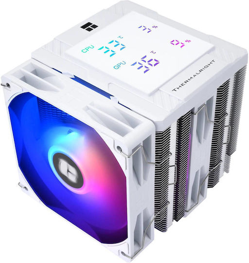 Thermalright Peerless Assassin 120 Ψύκτρα Επεξεργαστή για Socket 115x/1200/1700/1851 με ARGB Φωτισμό Λευκή - Image 4