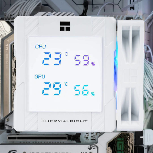 Thermalright Peerless Assassin 120 Ψύκτρα Επεξεργαστή για Socket 115x/1200/1700/1851 με ARGB Φωτισμό Λευκή - Image 6