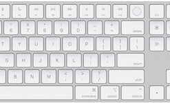 Apple Magic Ασύρματο Bluetooth Πληκτρολόγιο Αγγλικό US Συμβατό με Mac Λευκό