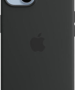 Apple Silicone Case with MagSafe Back Cover Σιλικόνης Μαύρο (iPhone 15 Plus) MXQR3ZM/A