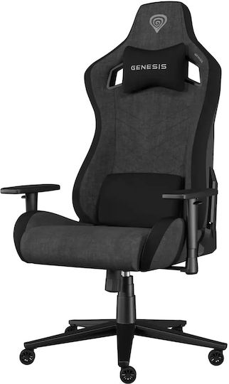 Genesis Nitro 660 Υφασμάτινη Καρέκλα Gaming με Ρυθμιζόμενα Μπράτσα Γκρι - Image 6