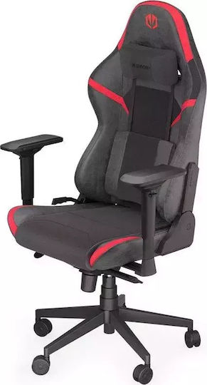 Endorfy Scrim RD Υφασμάτινη Καρέκλα Gaming με Ρυθμιζόμενα Μπράτσα Κόκκινη - Image 4