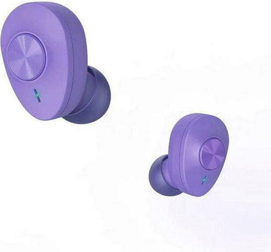 HAMA Freedom Buddy In-ear Bluetooth Handsfree Ακουστικά με Θήκη Φόρτισης Μωβ - Image 4