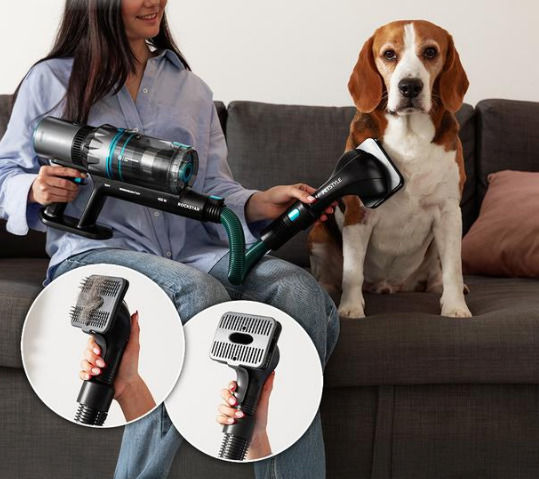 Cecotec Thunder Pet Flex Επαναφορτιζόμενη Σκούπα Stick 33.6V Μαύρη - Image 4