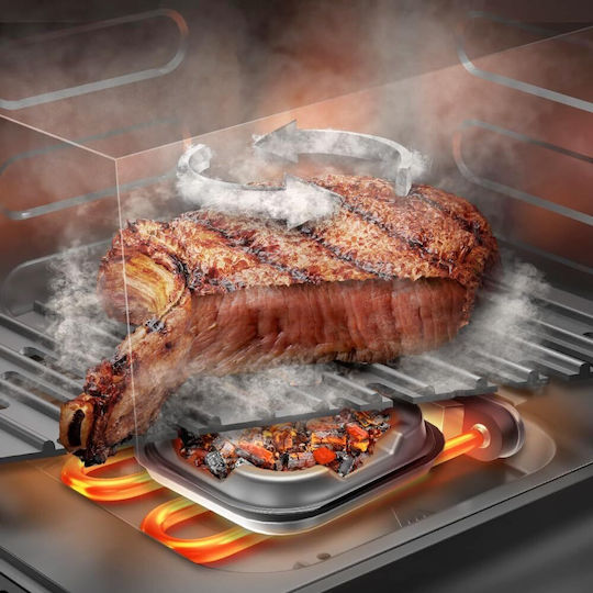 Cecotec Cecofry&grill Smokin' 6500 Air Fryer με Διπλό Αποσπώμενο Κάδο 6.5lt Μαύρο - Image 6
