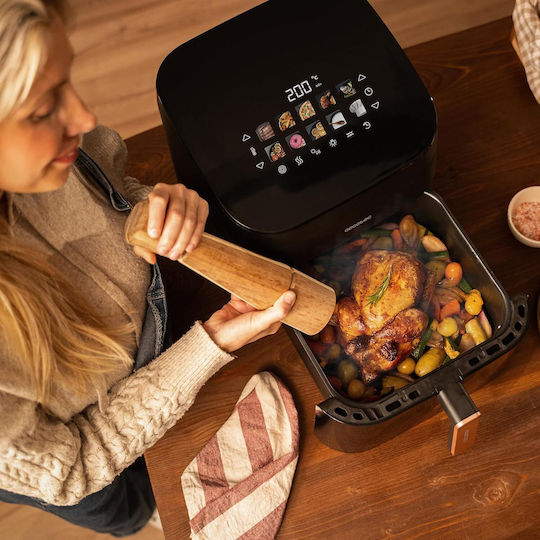 Cecotec Cecofry&grill Smokin' 6500 Air Fryer με Διπλό Αποσπώμενο Κάδο 6.5lt Μαύρο - Image 8